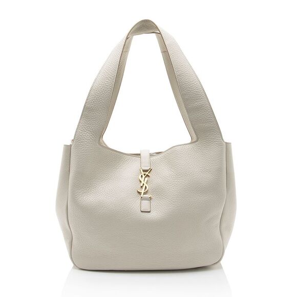 Saint Laurent Grained Calfskin Monogram Le 5 A 7 Bea Shoulder Bag - Picture 1 of 15